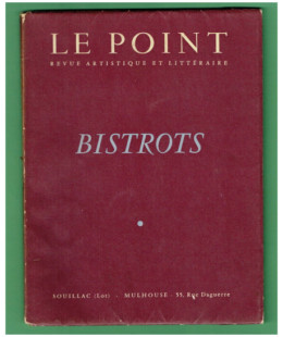 Bistrots - Le Point LVII