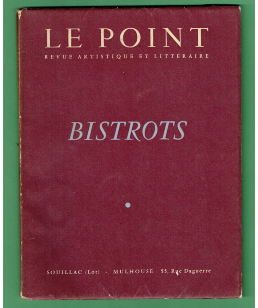 Bistrots - Le Point LVII