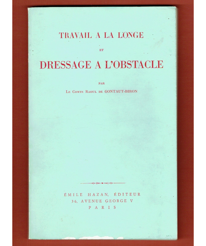 Travail à la Longe, Dressage à l'Obstacle