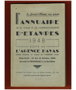 Annuaire d'Etampes 1948