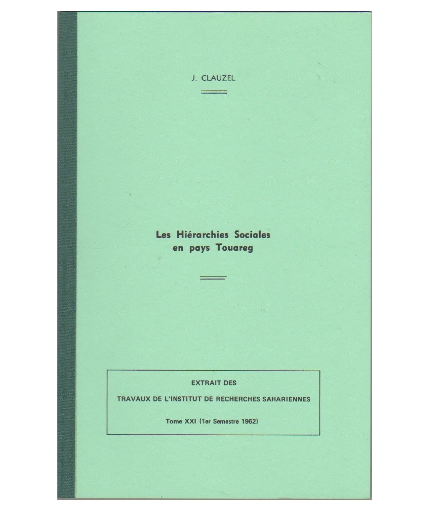 Les Hiérarchies Sociales en pays Touareg