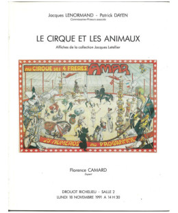 Le cirque et les animaux - Affiches