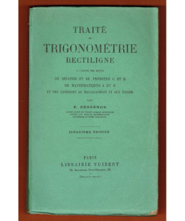 Traité de Trigonométrie Rectiligne