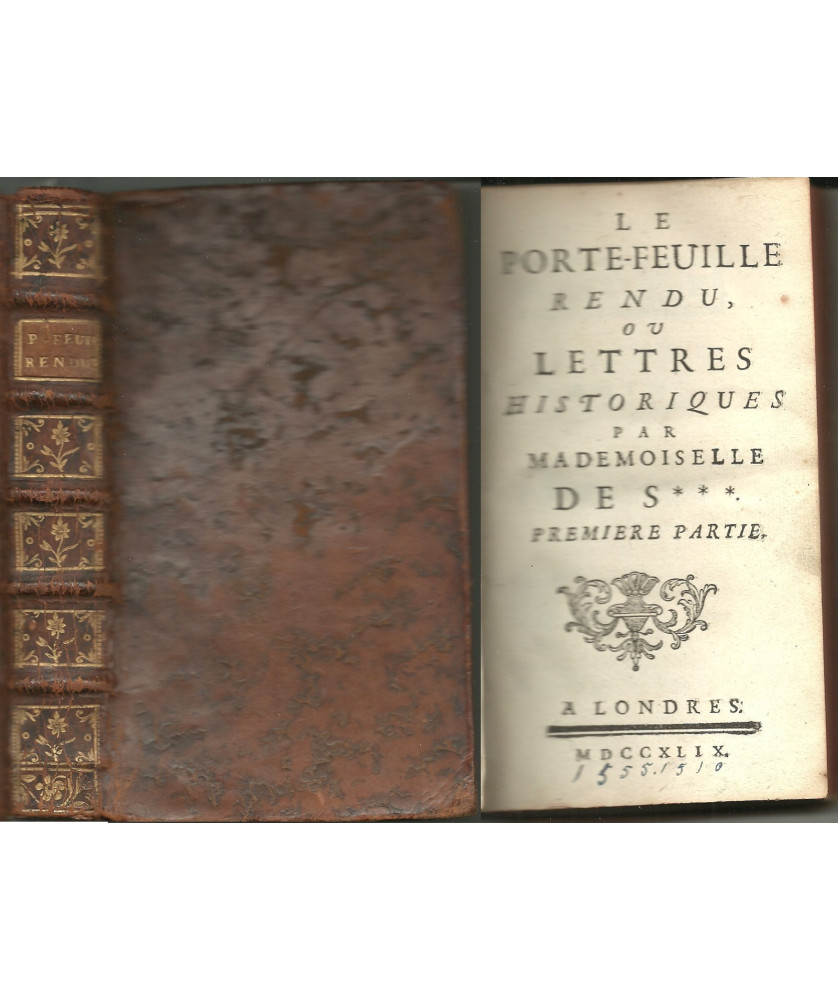 Le Portefeuille Rendu - Lettres Historiques