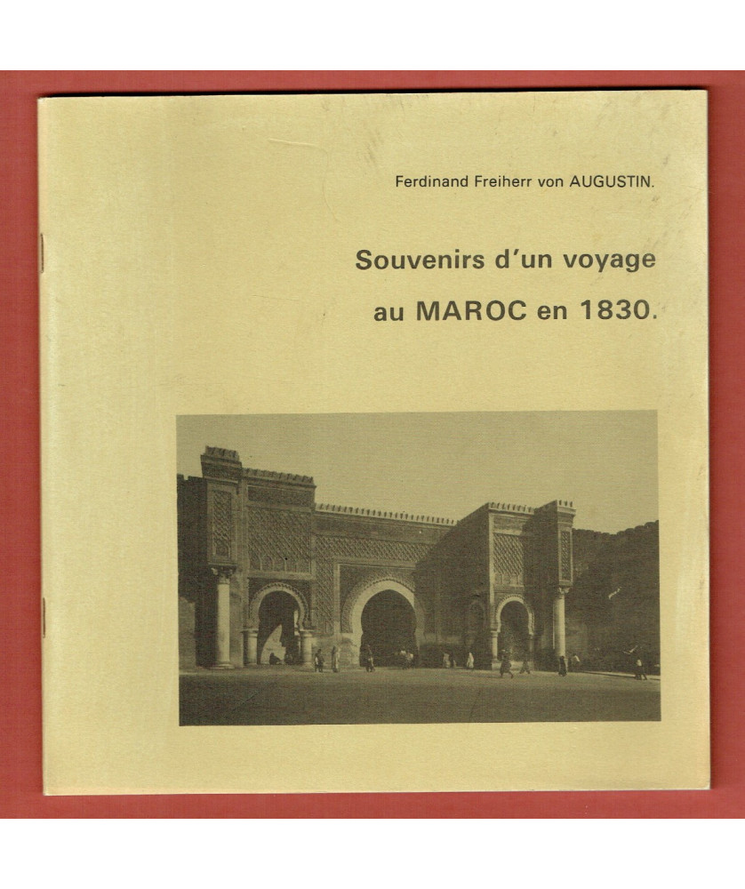 Souvenirs d'un voyage au Maroc en 1830