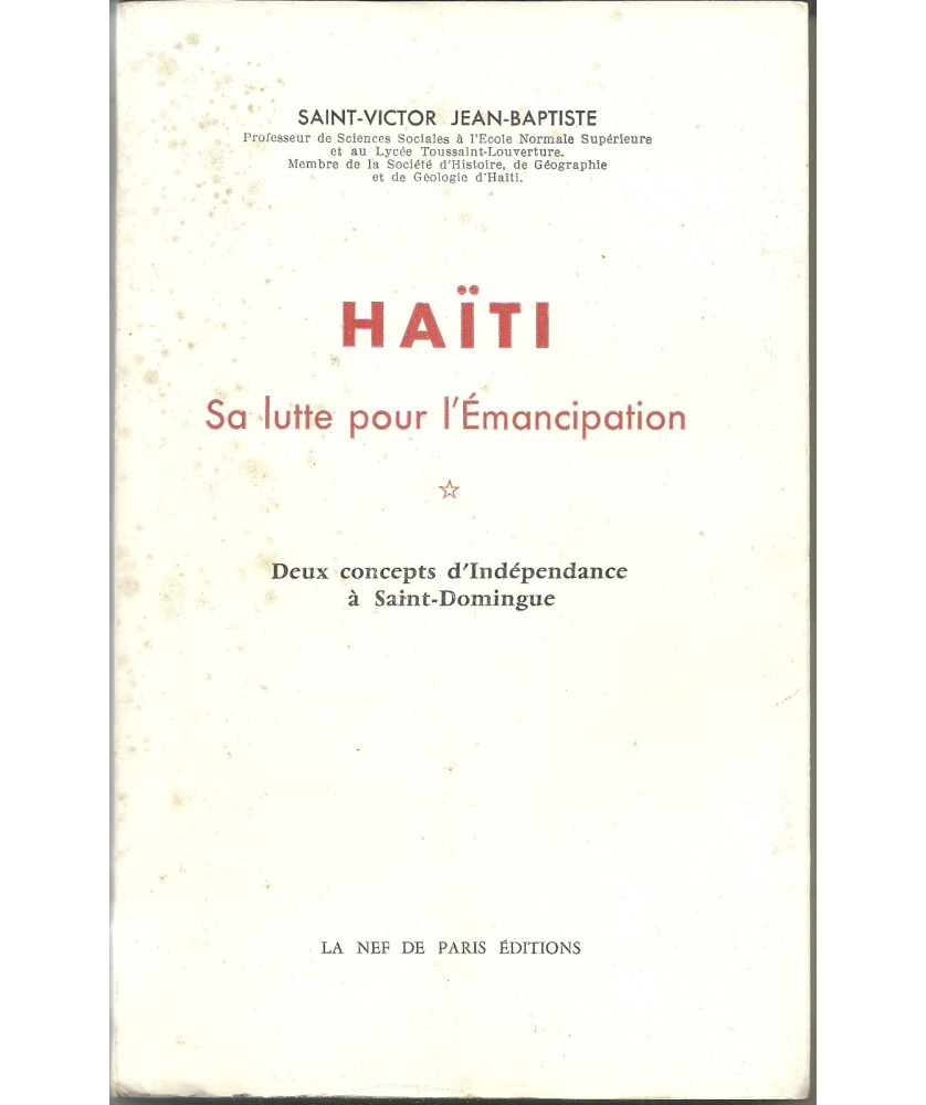 Haïti, Sa lutte pour l'Emancipation