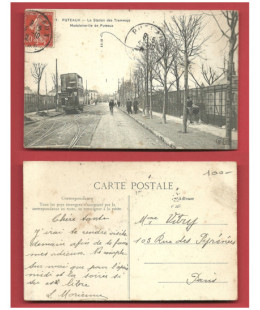 PUTEAUX - La Station des Tramways