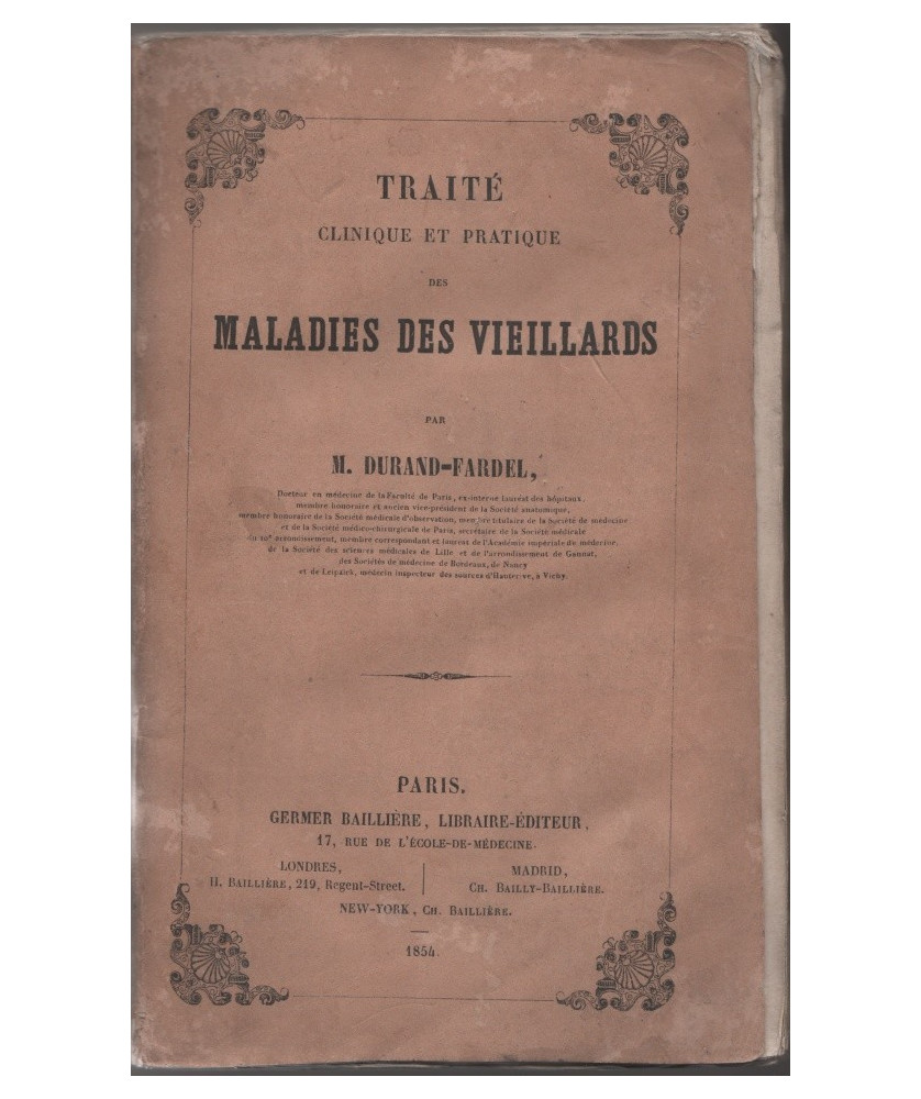 Maladies des vieillards