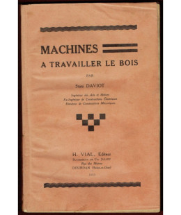 Machines à travailler le Bois