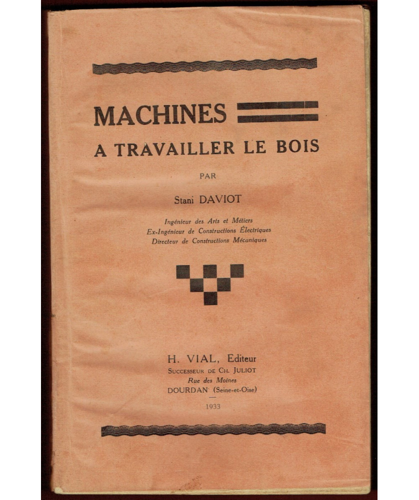 Machines à travailler le Bois