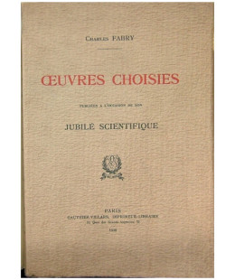 Oeuvres chosies de Fabry