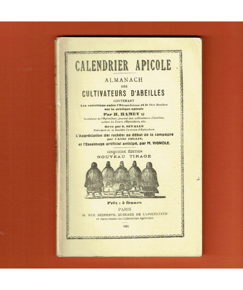 Calendrier Apicole 1931